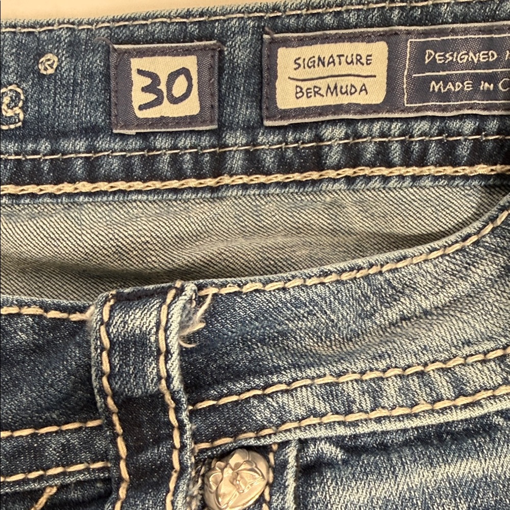 Miss Me denim Bermuda shorts - Picture 4 of 5